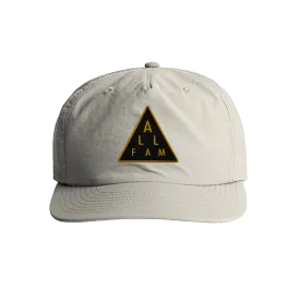 2" TRIANGLE PATCH CREAM SURF CAP