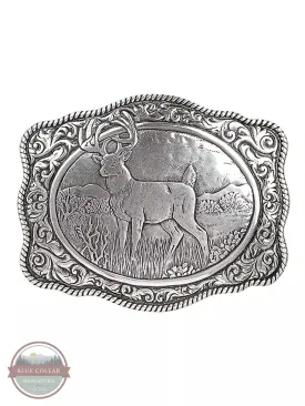 38038 Vintage Buck Belt Buckle