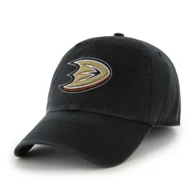 Anaheim Ducks 47 Brand Black Franchise Fitted Hat Cap