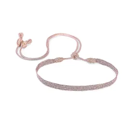 Ania n°1 Choker in Rose Gold Lavender