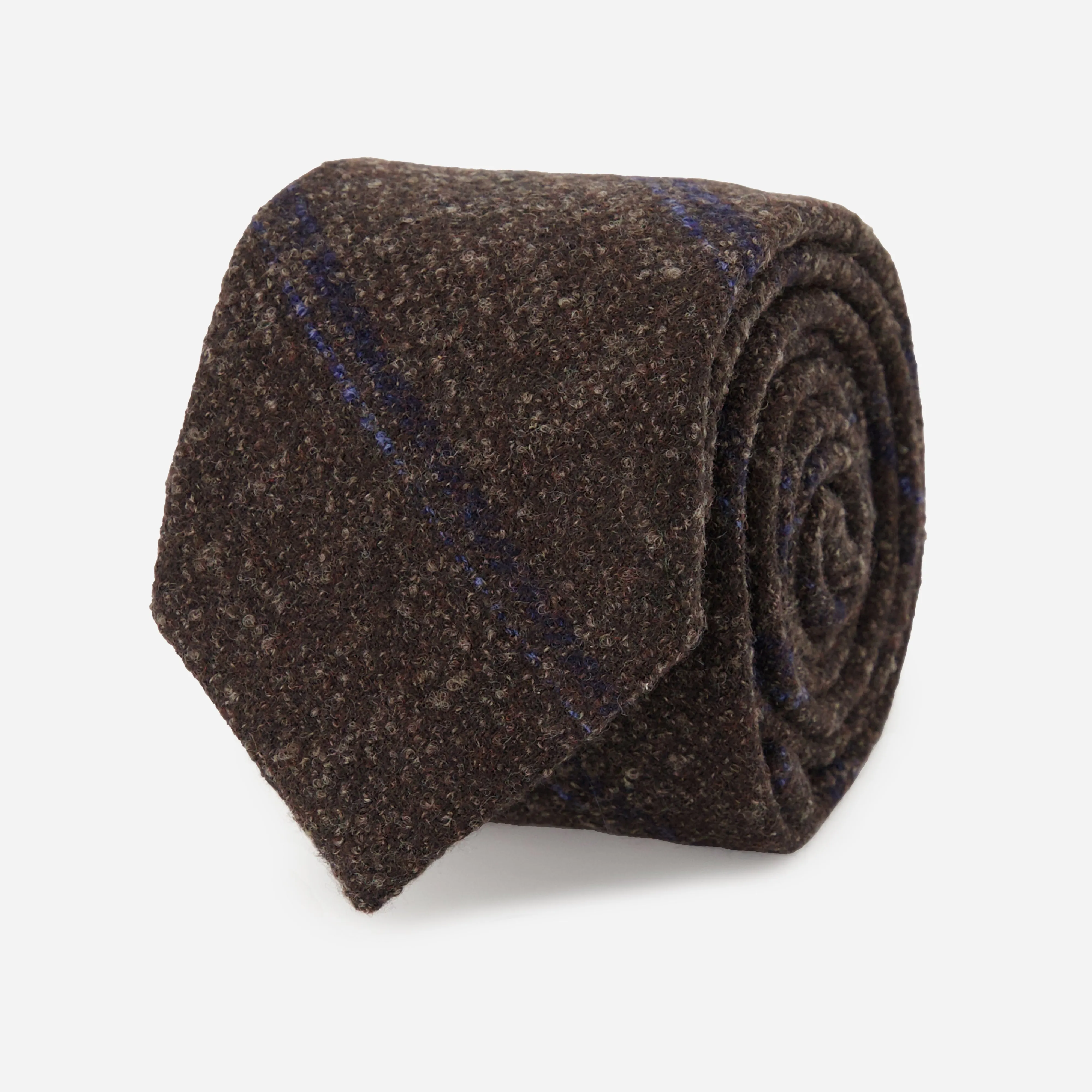 Barberis Wool Riga Brown Tie