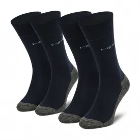 BUGATTI WOOL SOLE 2 PACK 6906 545 NAVY