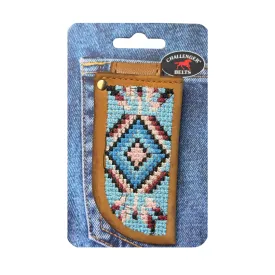 Challenger Belts Turquoise Tribal Knife Sheath