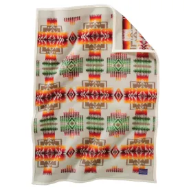 CHIEF JOSEPH BABY BLANKET - IVORY