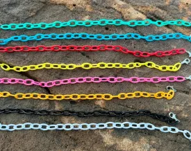 Colored Link CHAINS for Trucker Hats (Medium Sized)