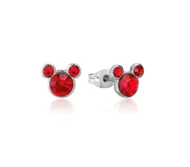 Couture Kingdom  - Mickey July Birthstone Stud Earrings