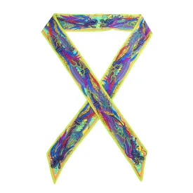 Dragon Bow Gaudium, Silk Ribbon Scarf