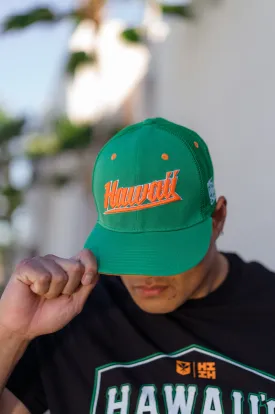 GREEN & ORANGE HAWAII SLANT TRUCKER