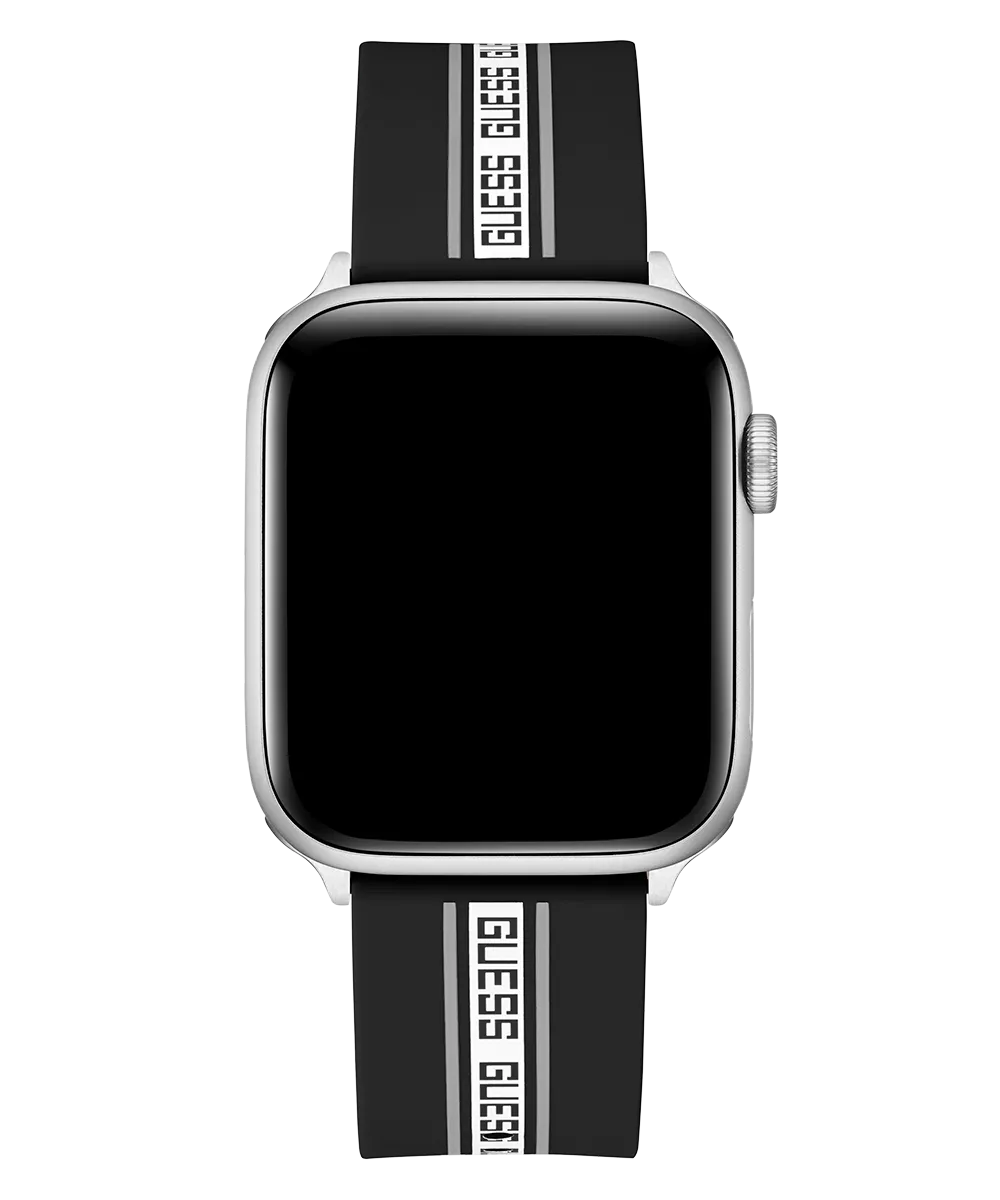 GUESS Logo Silicone Band for Apple 42-44 mm Watch