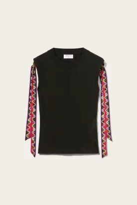 Iride-Print Cotton T-shirt