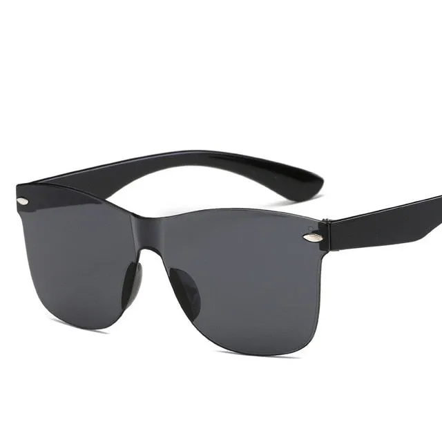 One-piece Cat Eye Sunglasses Women/Men