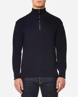 Quarter Zip Knit NAVY