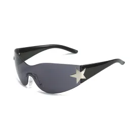 Rimless 'Star' Sunglasses