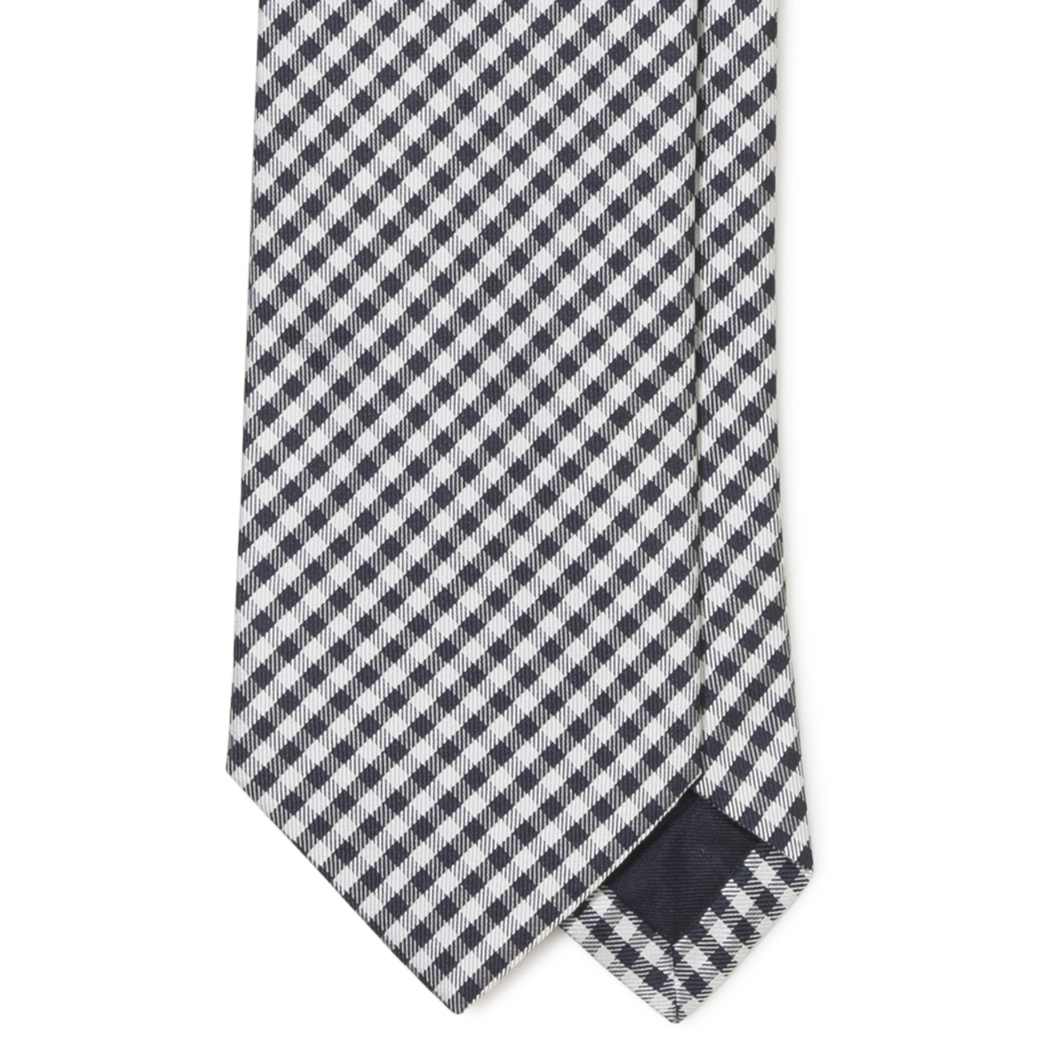 Silk Shepherd's Check Tie