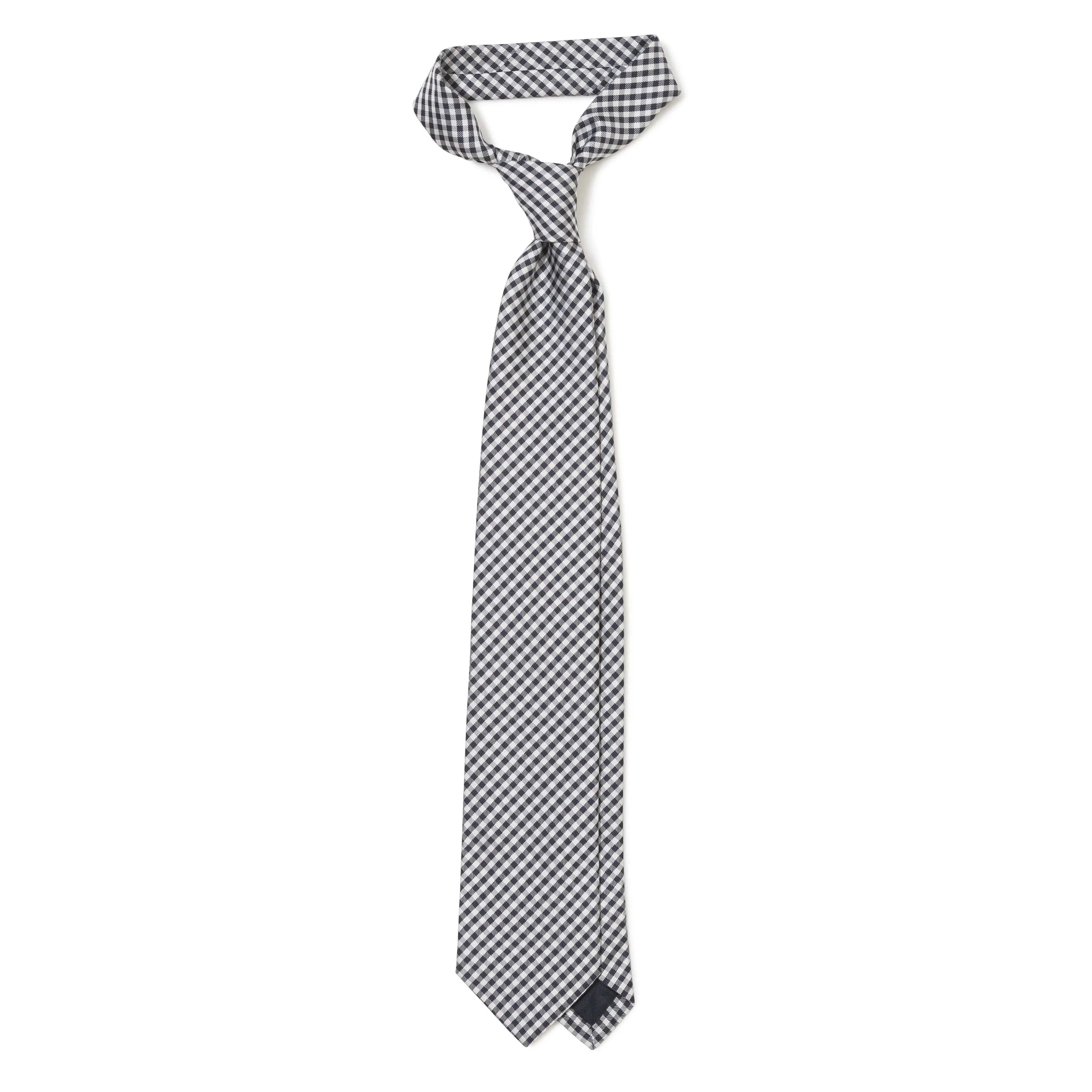 Silk Shepherd's Check Tie